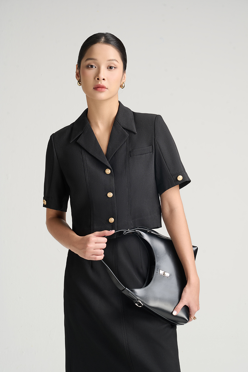 cổ áo vest nữ đẹp