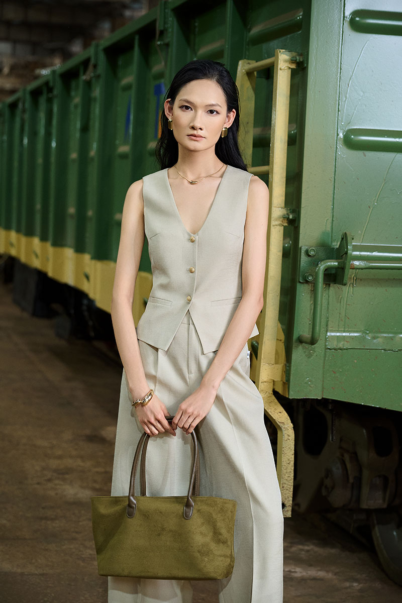 vest nữ công sở trẻ trung