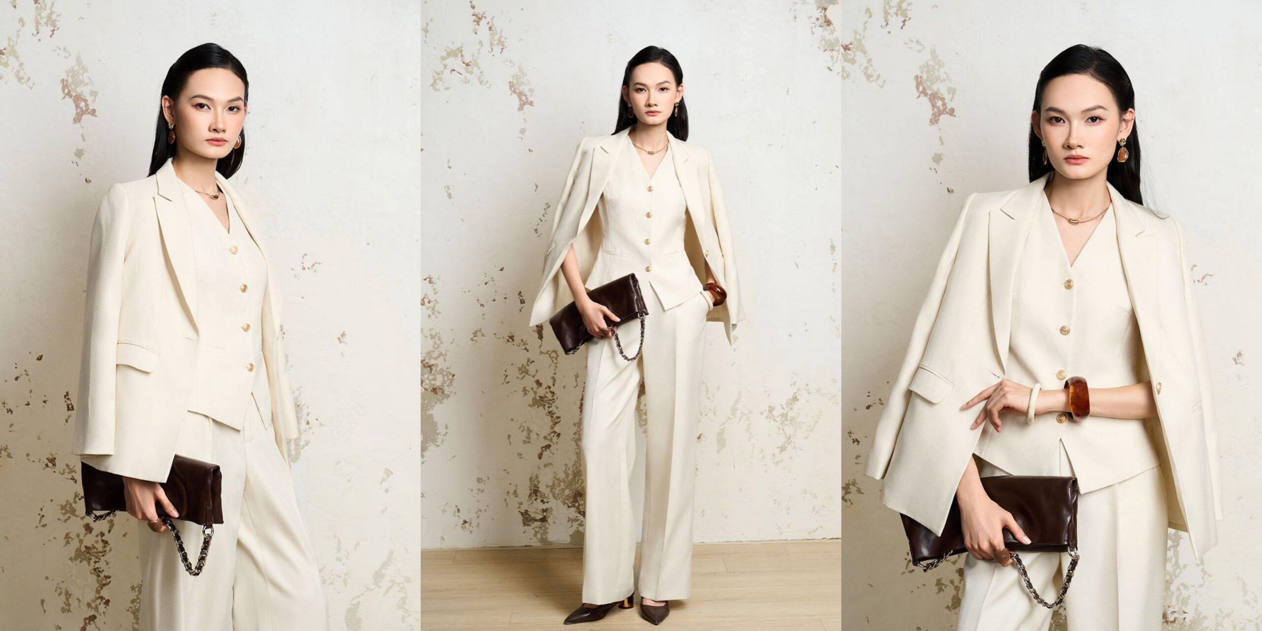 phối đồ với áo blazer nữ