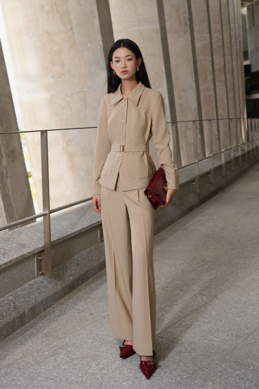 Quần suông khoá moi cơi bổ TT