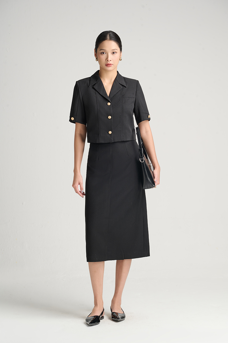 áo vest nữ ngắn