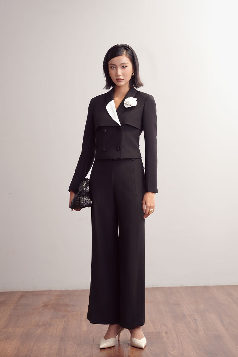 vest nữ trung niên sang trọng