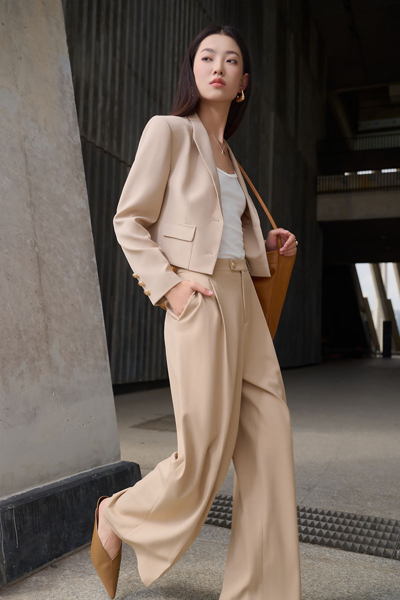 Áo vest croptop túi ốp liền gấu