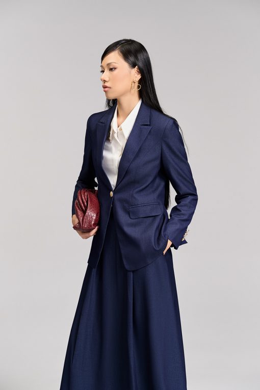 Áo vest ôm basic 2 nắp túi