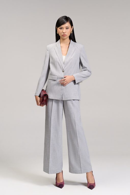 Quần suông quai nhê túi cách điệu