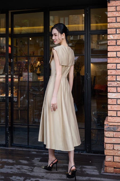 Đầm party choàng vai lệch