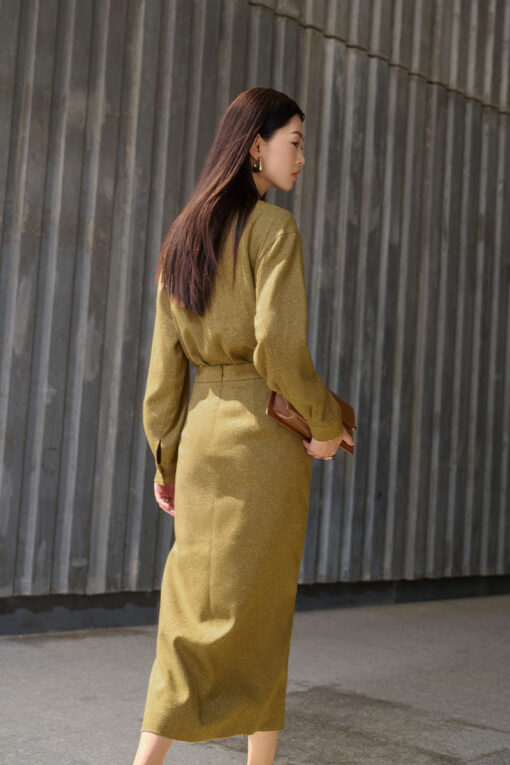 Sơ mi DT can vai túi ốp ngực