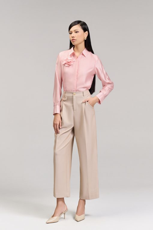 Quần baggy nắp túi nắp túi kẹp cạp