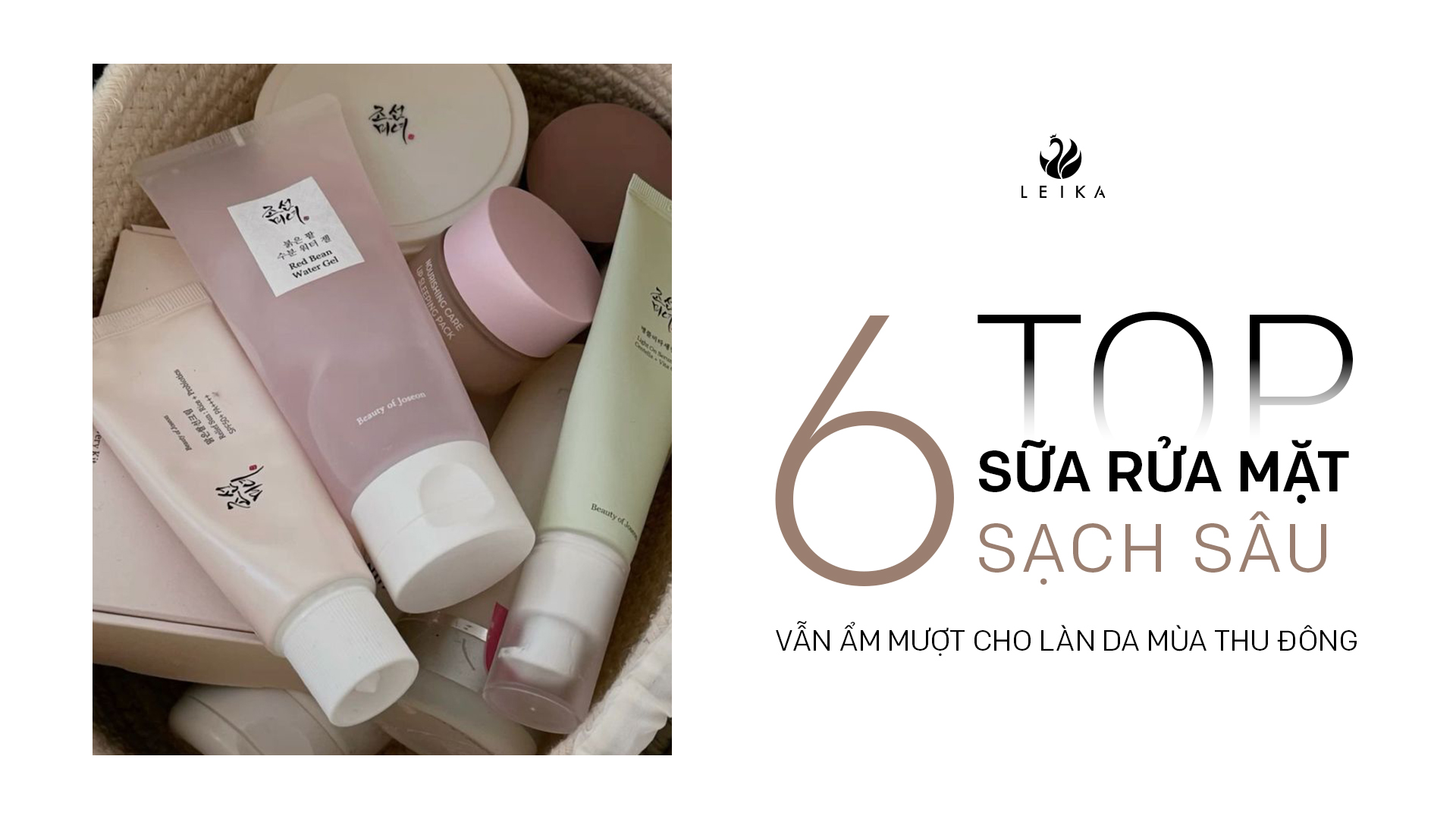 sữa rửa mặt sạch sâu