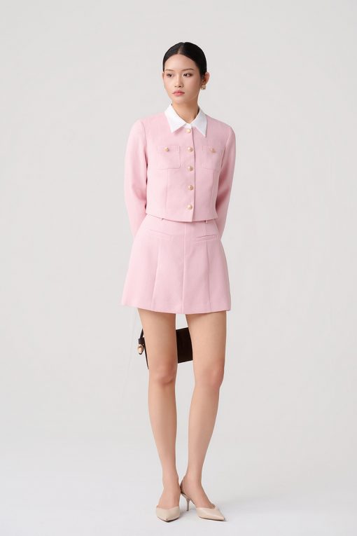 Quần sooc giả váy diễu moi giả