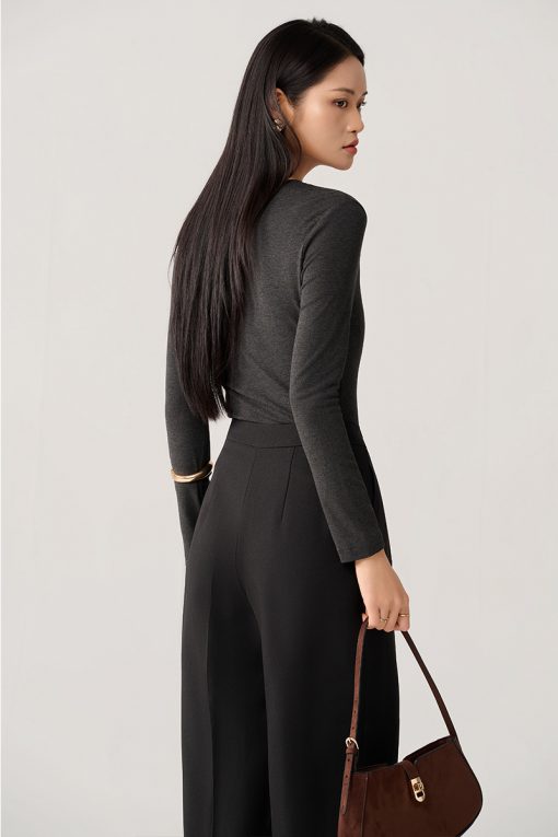 Áo thun DT cổ tròn can vai