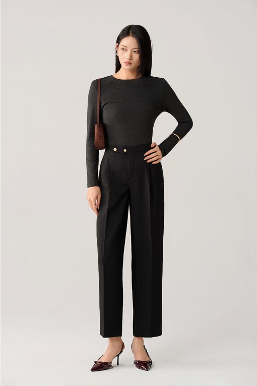 Quần baggy cạp quai nhê kép