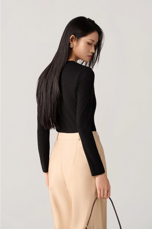 Áo thun DT ôm cổ tròn