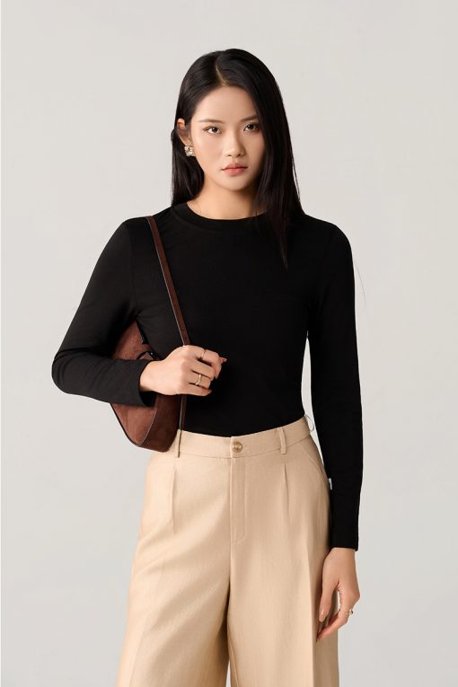 Áo thun DT ôm cổ tròn