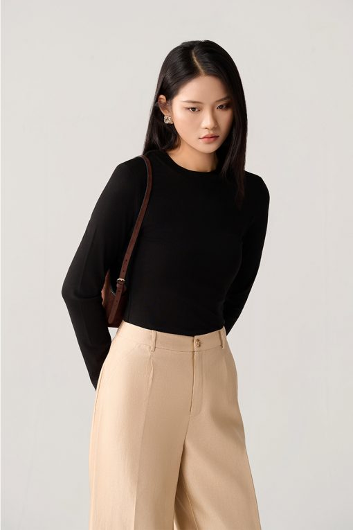 Áo thun DT ôm cổ tròn