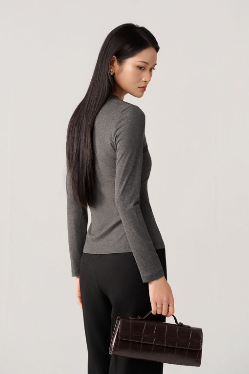 Áo thun DT ôm cổ tròn