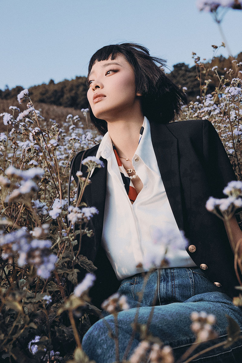 Áo vest CT cổ sam cá nắp túi